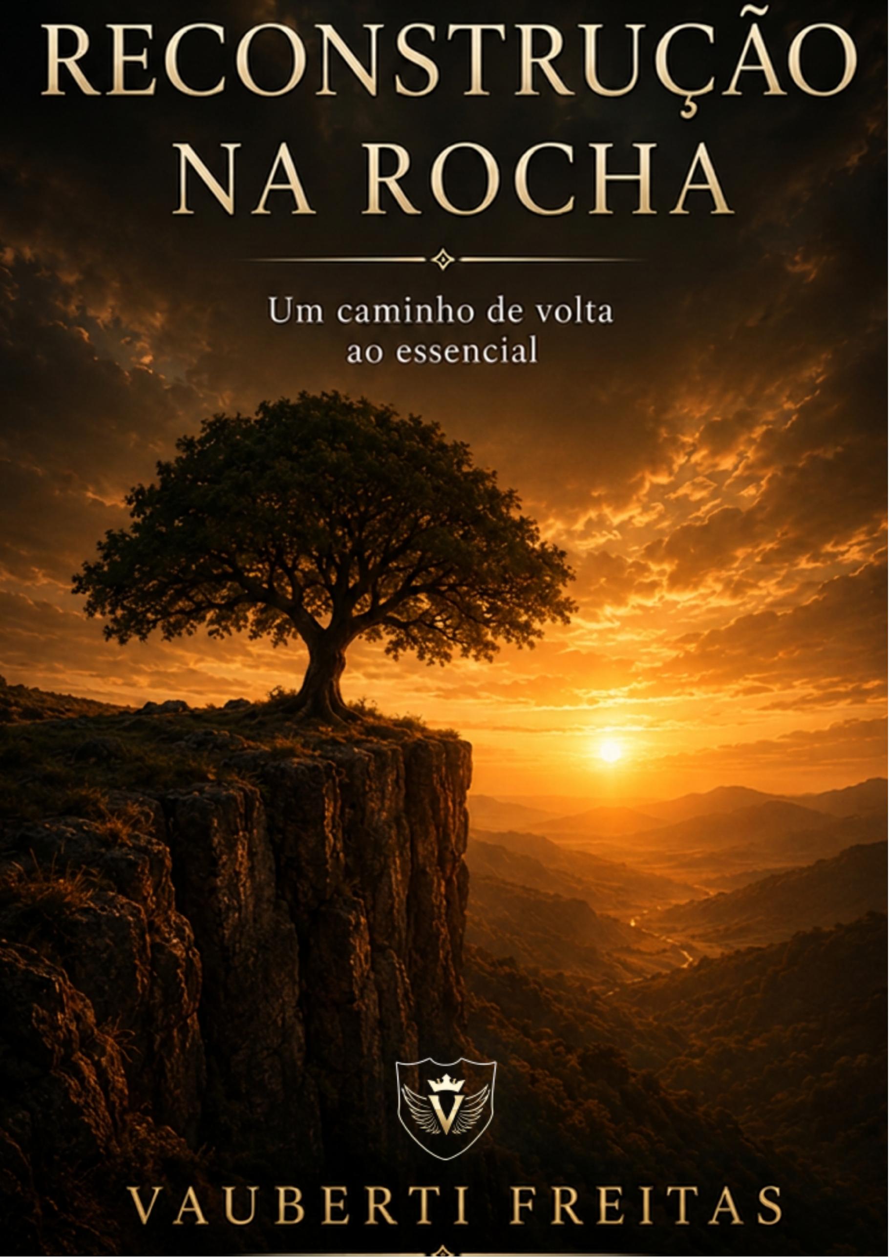 Capa oficial de Reconstrução na Rocha — O Fundamento, de Vauberti Freitas
